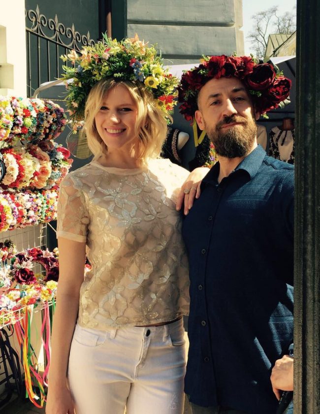 Levina und Lars in Kiew